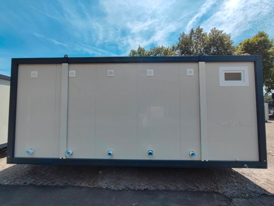 Sanitäranlage | WC-Container | Anlage | Toilettencontainer | Container Kaufen | 6m Toilettenconrainer in Oberhausen