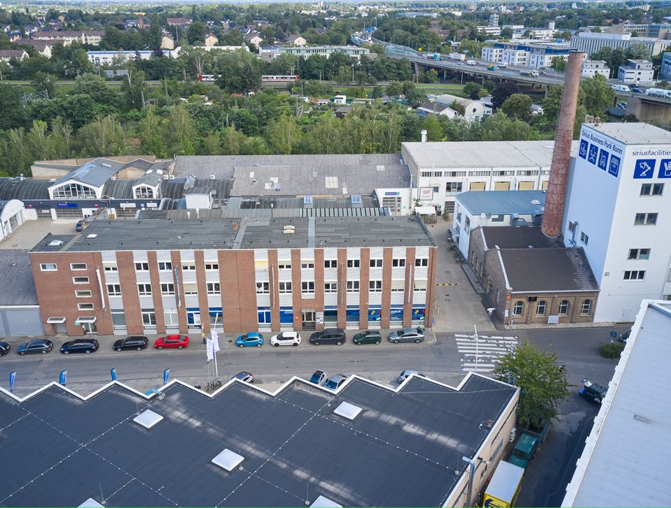 Modernes 1. OG Büro: 322m², Balkon, Klima & Lounge. Direktvermietung. in Bonn
