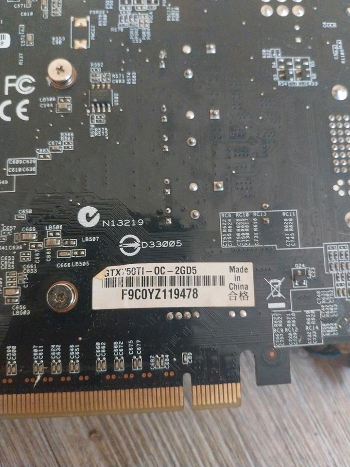 GeForce GTX 750TI 2GB OC Asus in Chemnitz