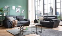 Sofa Couch schwarz 3-Sitzer 2-Sitzer BRANDY Niedersachsen - Melle Vorschau