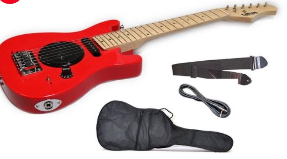 Kinder E-Gitarre mit eingebauten Verstärker, Gig Bag in Fürth