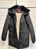 Wellenstein , schwarze Winterjacke Nordrhein-Westfalen - Solingen Vorschau