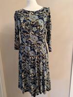 Orsay Kleid Jerseykleid dunkelblau mit Muster Gr.36 Bayern - Forchheim Vorschau