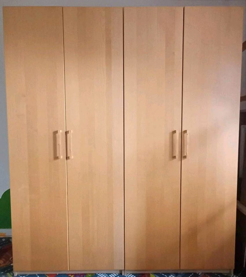 IKEA Pax Kleiderschrank 2x, birke, 100x58x237 cm Preis je in Düsseldorf