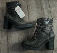 MUSTANG Damen Schnür-Boots Stiefelette braun-grau 37 NEU OVP Sachsen - Taucha Vorschau