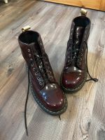 DR Martens 1460 Gr 42 vegan cherry / dunkelrot glänzend Brandenburg - Bernau Vorschau