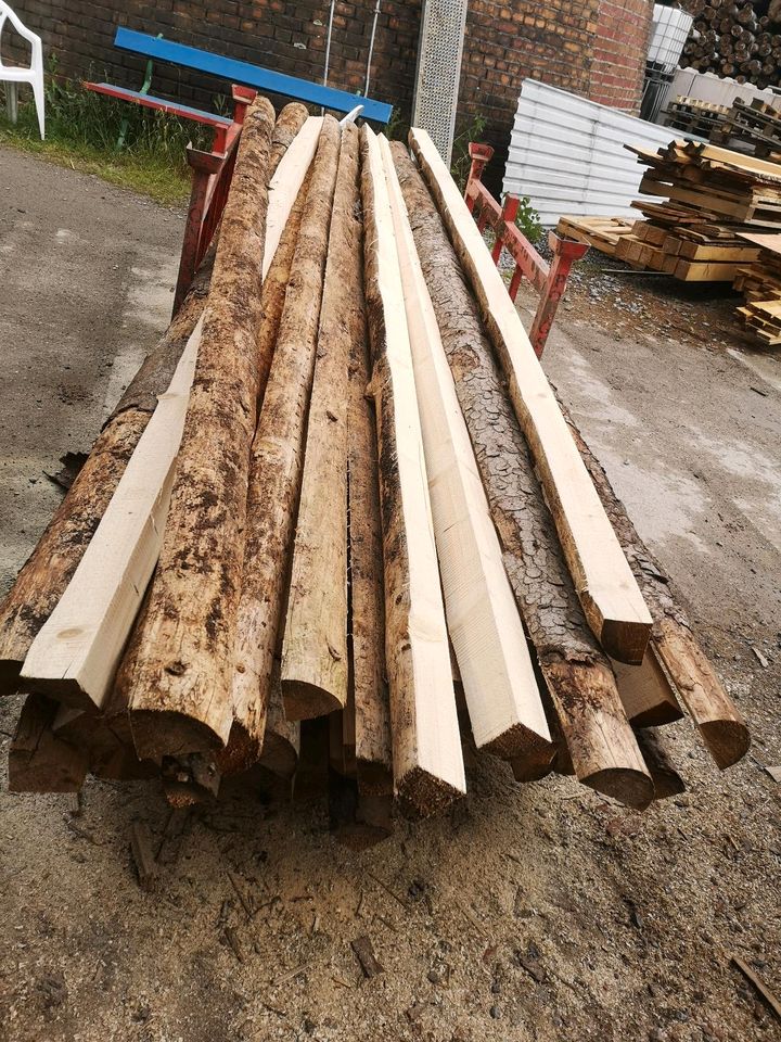 Lohnschnitt Lohnsägen Holzlohnschnitt Sägewerk Wood Mizer Balken in Zschopau