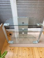 Fernsehrack aus Glas und Edelstahl für Elektrogeräte Nordrhein-Westfalen - Minden Vorschau