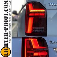 Voll LED Lightbar Design Rückleuchten für VW T6 ab BJ 19 rot Hessen - Calden Vorschau