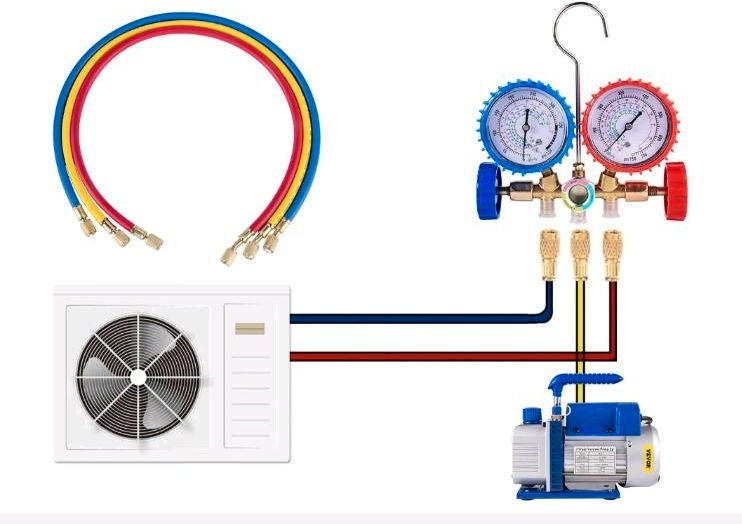 Klimaanlage Vakuumpumpe Klima Splitt in Baden-Württemberg