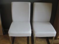 2 neue/unbenutzte Esszimmer/Küchenstühle weiße Lederoptik Nordrhein-Westfalen - Monschau Vorschau