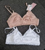 Soft BH aus Spitze NEU  2 Stück von H&M  Größe 38 Baden-Württemberg - Rutesheim   Vorschau