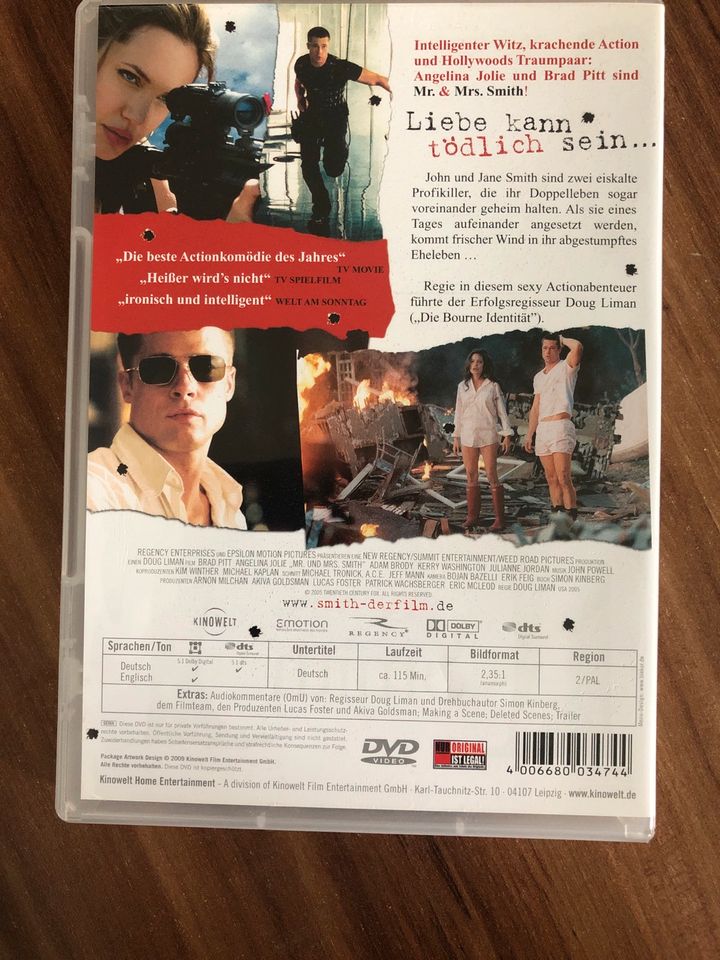 Mr. & Mrs. Smith - DVD in Weiherhammer