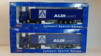 Joal Modell : 2x MB ACTROS Kofferzug "ALDI" TOP/OVP -1:50- Hessen - Liebenau Vorschau