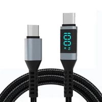 USB C 100W Schnell Ladekabel PD 5A LED Anzeige 1,2m/2m MacBook Nordrhein-Westfalen - Gronau (Westfalen) Vorschau