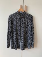 Bluse langarm gemustert geometrisch schwarz weiß Gerry Weber Brandenburg - Potsdam Vorschau