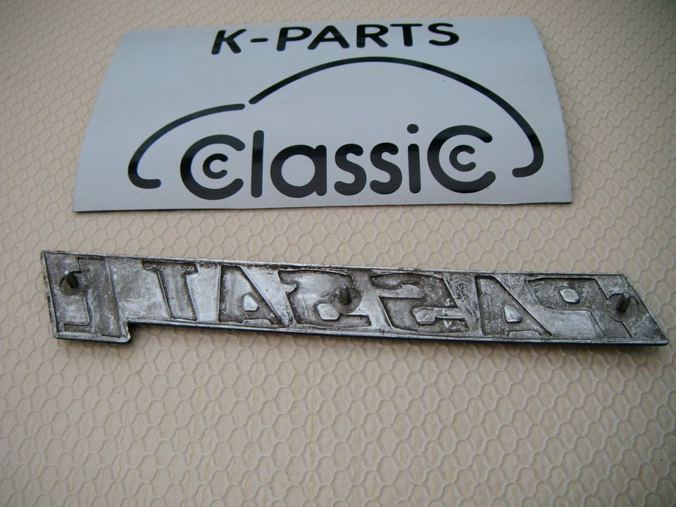 VW Passat Typ32 B1 Schriftzug 321853687D #1 Emblem Heckklappe Alu in Welver