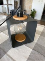 Designer Lampe Hängeleuchte 2 Stück anthrazit grau Holz modern Niedersachsen - Velpke Vorschau
