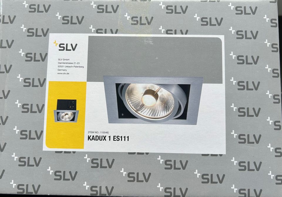 Kadux 1 Deckeneinbaustrahler ES111 Downlight von SLV Aluminium in Isselburg