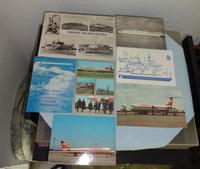 DDR Postkarte DSR Rostock INTERFLUG Flughafen Berlin Schönefeld Rostock - Südstadt Vorschau