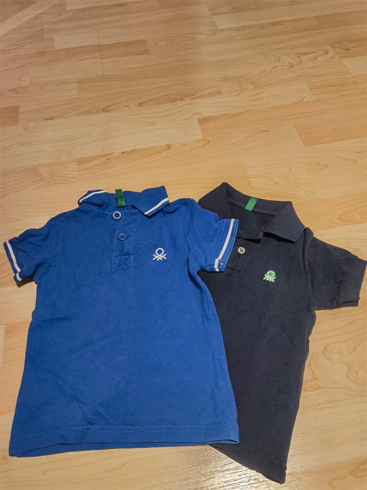 2 Poloshirts von United colors of Benetton Größe 90 cm in Kaarst