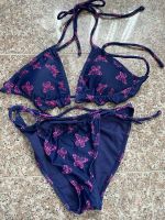 Bikini S/36 Blau Schmetterlinge Badeklamotten Badeanzug Badezeug Hessen - Liederbach Vorschau