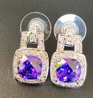 Ohrringe/Stecker 925 Silber Amethyst Leipzig - Schönefeld-Abtnaundorf Vorschau