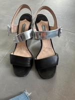 Prada Sandalen  Sw + Silber Bayern - Wörthsee Vorschau