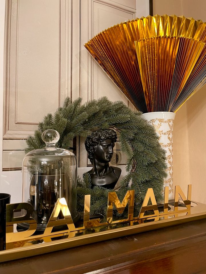 Balmain Paris - Logo Display - Backbar Friseur - gold - 50€* in Landshut