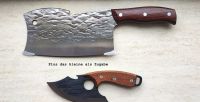 Scharfes Schweres Cooles Retro Geschmiedetes Messer 31cm Sachsen - Kamenz Vorschau