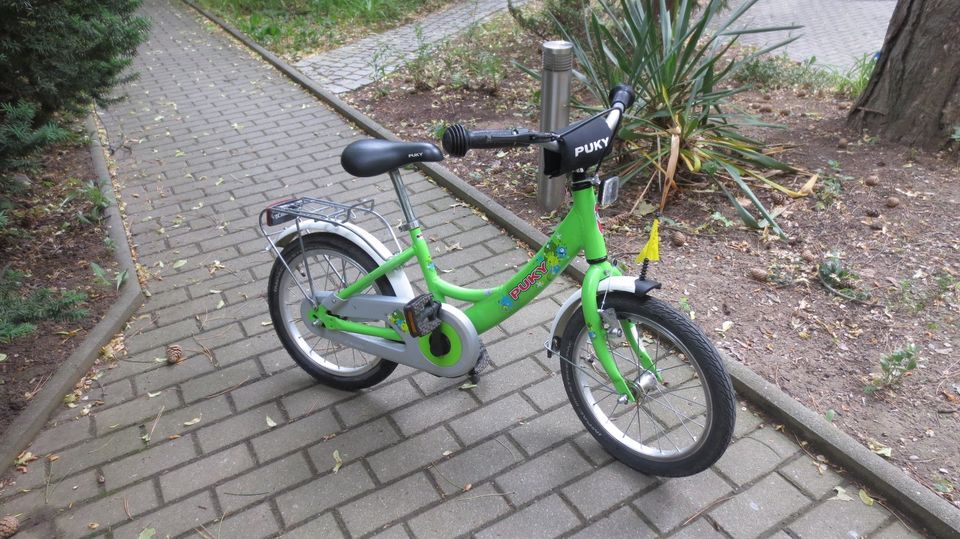 Puky ZL 16-1 Kinderfahrrad 16 Zoll grün, guter Zustand in Dresden