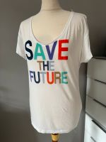 Tshirt** edc ** weiß+Druck ** Gr.M * Save the future * Etikett Baden-Württemberg - Bammental Vorschau