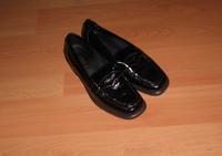 Damenschuhe Damenslipper Lackschuhe Gr. 38 Marke Rohde schwarz Nordrhein-Westfalen - Lünen Vorschau