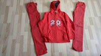 Vertbaudet: 2 Jeans + 1 Zip-Hoodie, rot, Gr. 164 Nordrhein-Westfalen - Leverkusen Vorschau