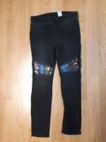 Jeansleggings mit Glitzerpailetten Gr.116 von H&M Borsdorf - Borsdorf Vorschau