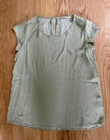 OPUS Bluse Kurzarm, Gr. 38, olivgrün, Viskose, Top Zustand Hessen - Eltville Vorschau