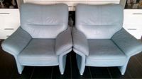 Sessel Couch Eisblau Elastroform Leder Wohnzimmer Duisburg - Friemersheim Vorschau