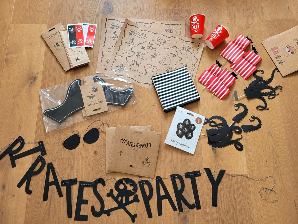 Partyzubehör 'Piratenparty' Kindergeburtstag in Selb