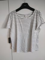 Damen T-Shirt Bluse H&M weiß mit dünnen schwarzen Streifen L Nordrhein-Westfalen - Alsdorf Vorschau