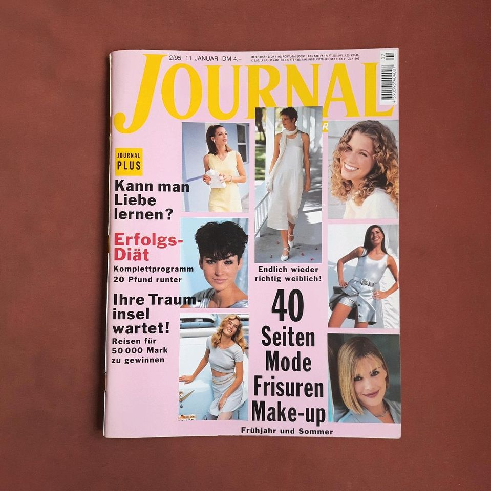 Frauen Zeitschrift vom Geburtsjahr 1995: 2/95 JOURNAL TOP Zustand in Gehrden