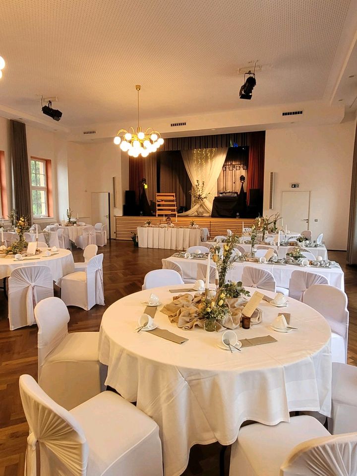 Tischwäsche Tischdecken MIETEN LEIHEN Hochzeit in Bergen bei Auerbach, Vogtland