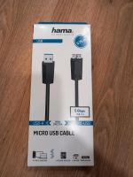 Hama Micro USB Kabel, NEU Bayern - Dittelbrunn Vorschau