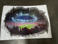 3D-Wandtattoo mit FC Bayern Stadionmotiv Hessen - Reichelsheim (Odenwald) Vorschau