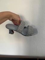 NEU Sandale Glitzer Strass Silber/hellblau Kitten Nordrhein-Westfalen - Paderborn Vorschau