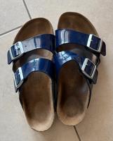 Birkenstock blau Lack Gr 40 Bayern - Burgebrach Vorschau