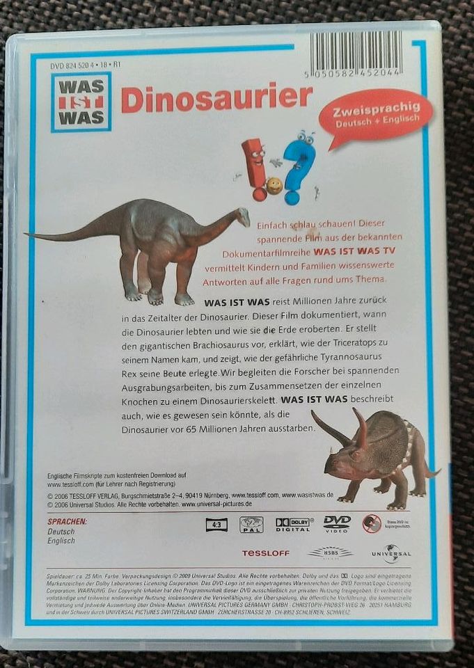 DvD Was ist was - Dinosaurier in Braunschweig