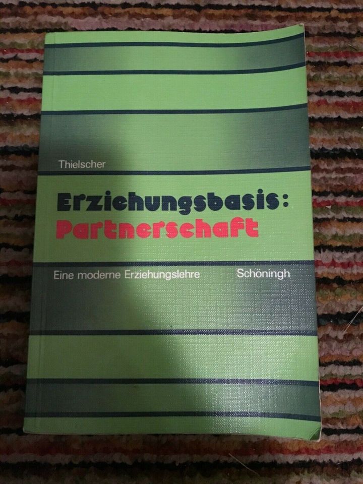 Buch: Erziehungsbasis Partnerschaft (Thielscher), Erziehungslehre in Frankfurt am Main