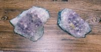 Zwei schöne Natur Amethyst - Edelsteine - Rohstücke Schleswig-Holstein - Bad Oldesloe Vorschau