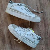 Cafénoir Sneakers Gr. 38 weiß/Print Bayern - Ortenburg Vorschau