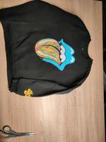 Sweatshirt mit Rolling Stones Motiv schwarz Gr S Niedersachsen - Neuenhaus Vorschau